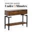 Console en bois massif 43 po Miller