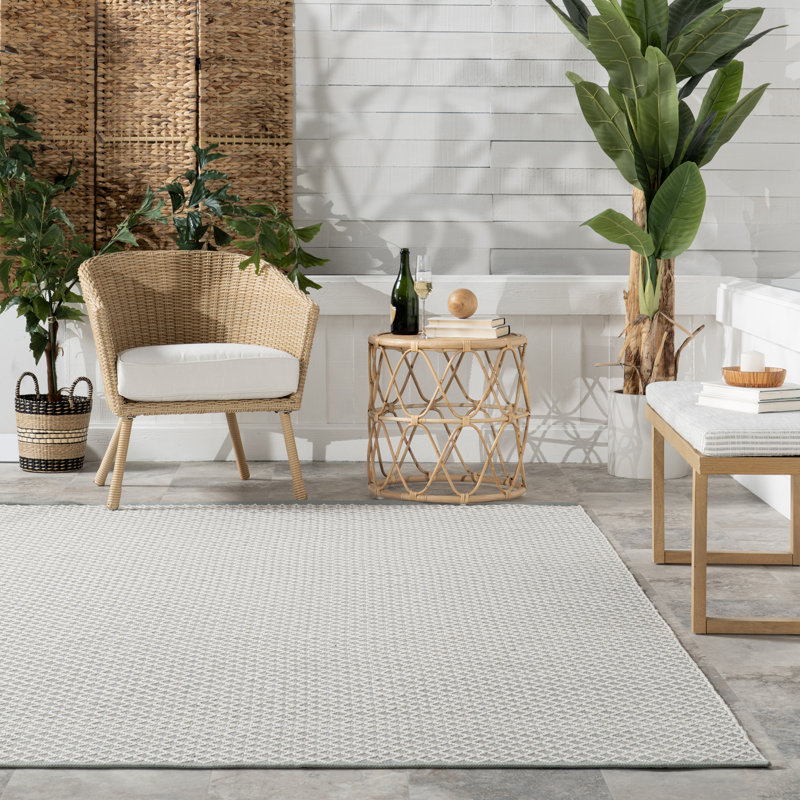 Tapis intérieur / extérieur tissé à la main Home, Tapis de couloir 2 pi 6 po x 8 pi