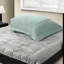 Premium Cotton Bedding Sets, Oversized Aqua Comforter, Coastal Style For Home