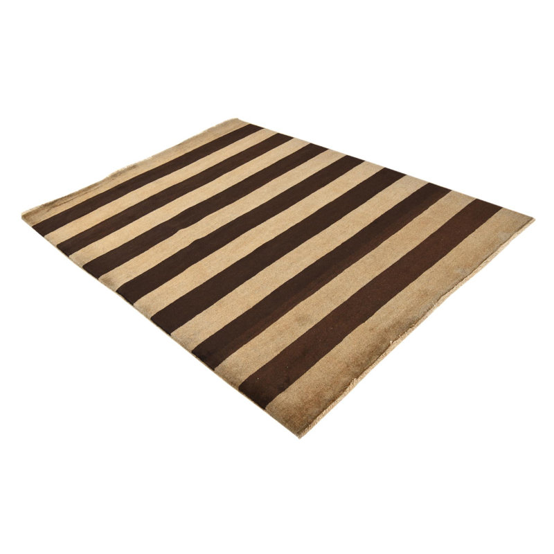 6 Ft Square Parton Light Brown Rug