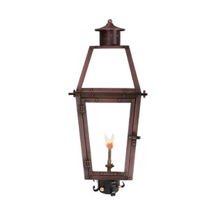 Primo Lanterns JL-22E Copper Jolie 11 Wide 2 Light Outdoor Wall-Mounted  Lantern in Electric Configuration 