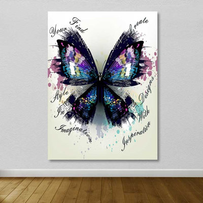 Peinture décorative sur toile