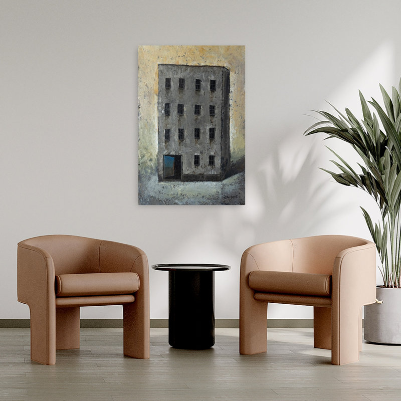 Impression d'art mural Stark Urban Building, 36" H x 24" W