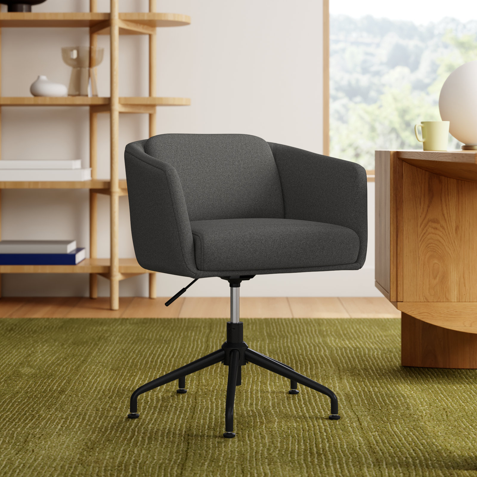 Stockholm Graphite Performance Twill