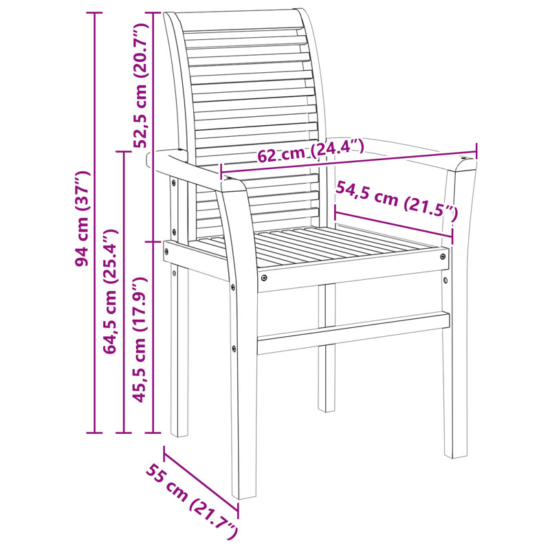 Patio Dining Armchair