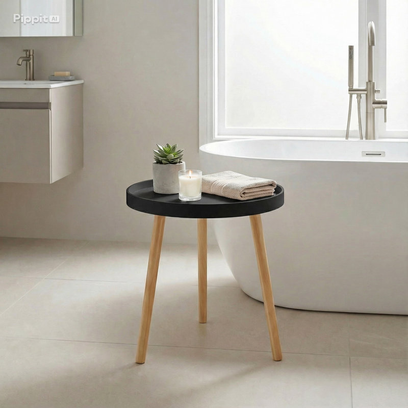 Davina Side Table, Black