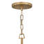 Lustre tambour en lin blanc 6 lumières Fredrick Ramond Farrah-872941056