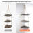 Mowrystown Handmade Solid Wood Wall Shelf