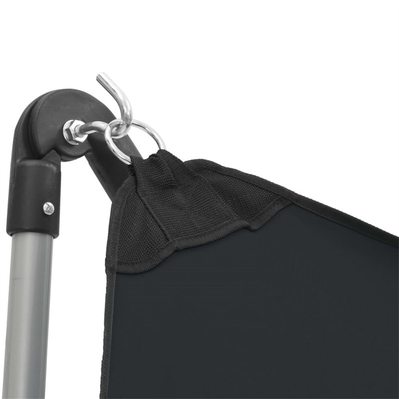 Folding Camping Hammock with Stand, Black
