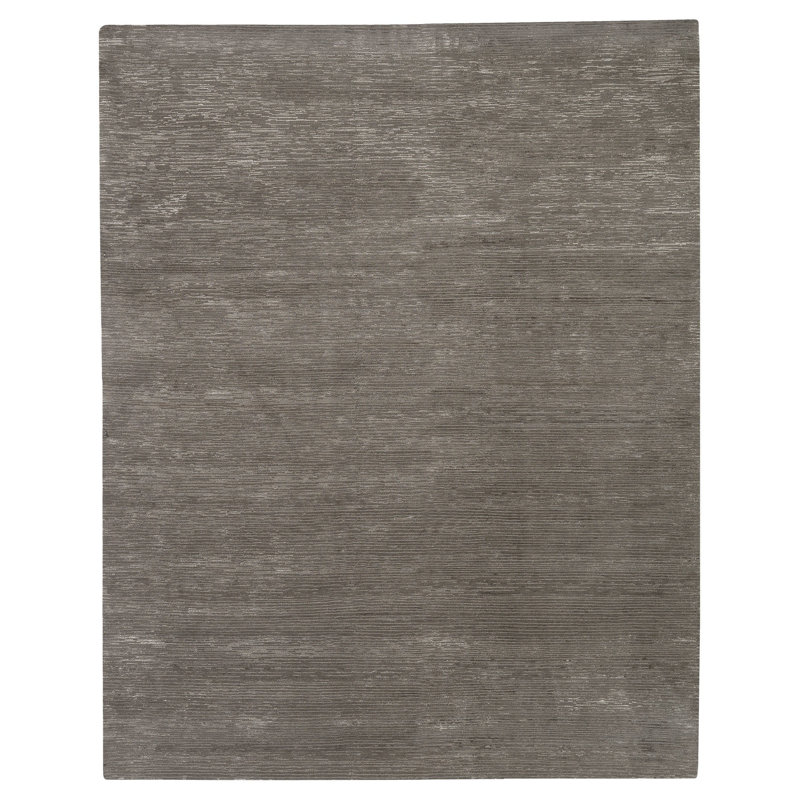 Channel Area Rug in Gray, Rectangle 2' x 3'