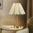 Tap-Control and Dimmable Accent Table Lamp with Power Outlet Gold See below