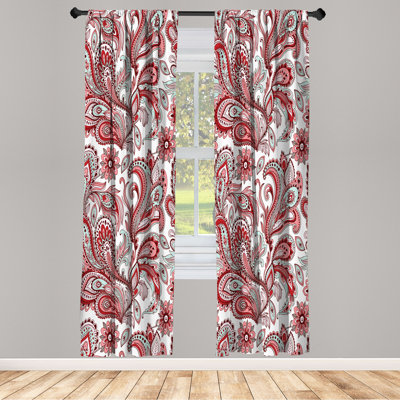 Semi Sheer Curtain Pair