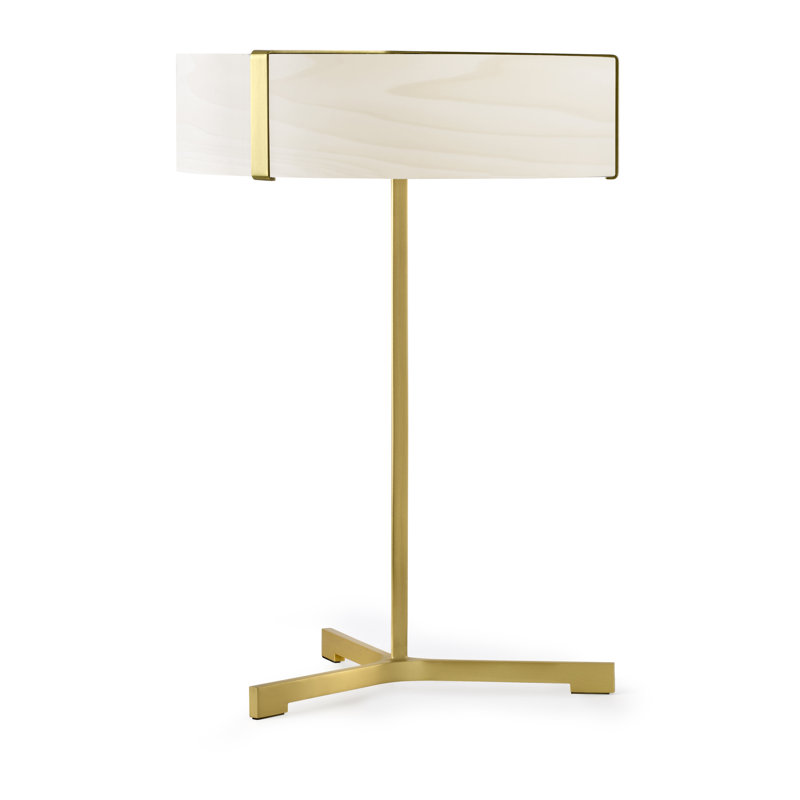 Thesis LED Table Lamp, Ivory White, Matte Black