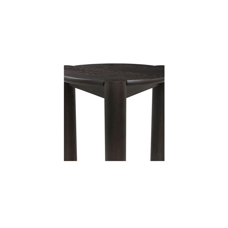 Jack Side Table Brushed Dark Brown, Dark Brown Wood