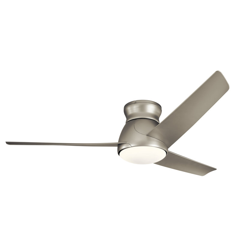 Cassels 60cm Ceiling Fan with LED Lights, Brushed Nickel