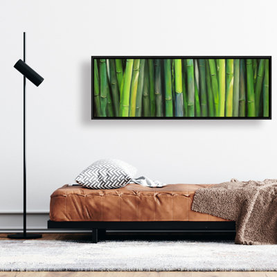 Bamboo Plant Print On Canvas