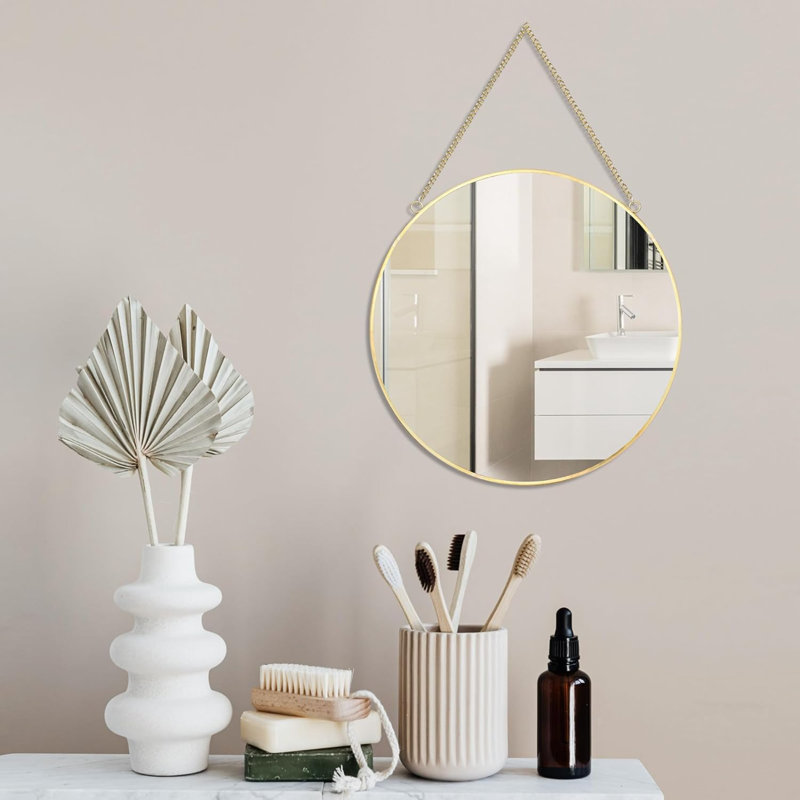 Miroir Savien, 11.80" x 11.80"