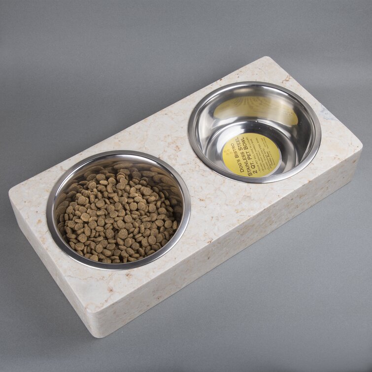 PAIKKA Medium Dog Food and Water Bowls