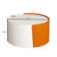 Table basse ronde, table d'appoint moderne avec plateau coulissant extensible, table à thé-1965774323