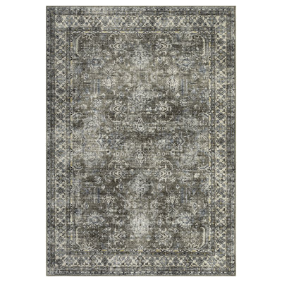 Washable Oriental Area Rug