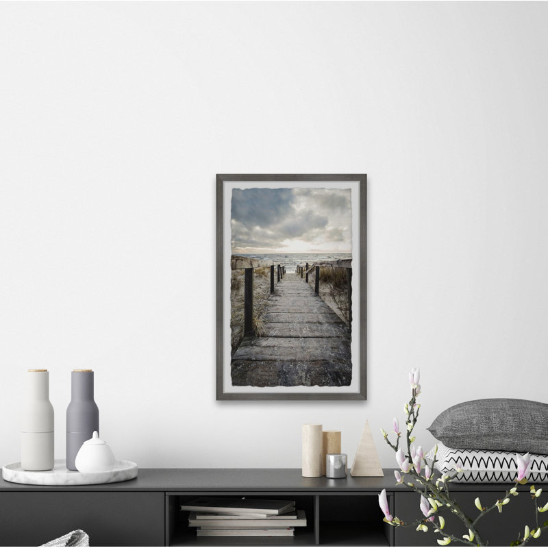 Clouded Sky - Single Picture Frame Print, 61cm H x 41cm W x 3.81cm D