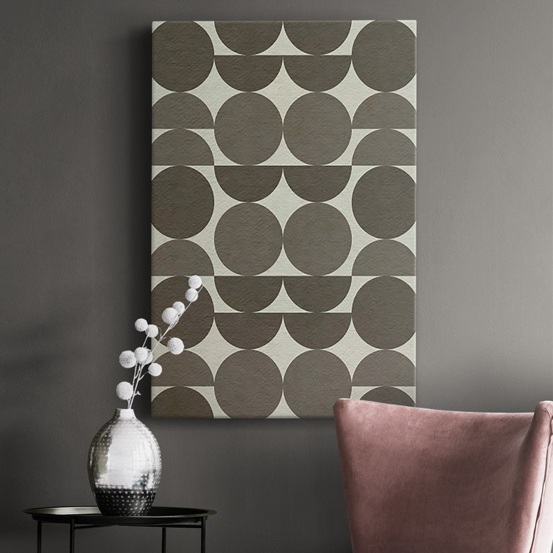 Neutre Subtil Shift I - impression sur toile tendue, H 18 po x l 12 po x P 1 po