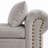 Lunara 66" W Bedroom Storage Bench End of Bed King Size with Nailhead Trim,Roll Arms,Hidden Dual Pockets and 2 Pillows-1307746005-1278315610