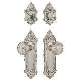 Nostalgic Warehouse Victorian Entry Set with Craftsman Knob