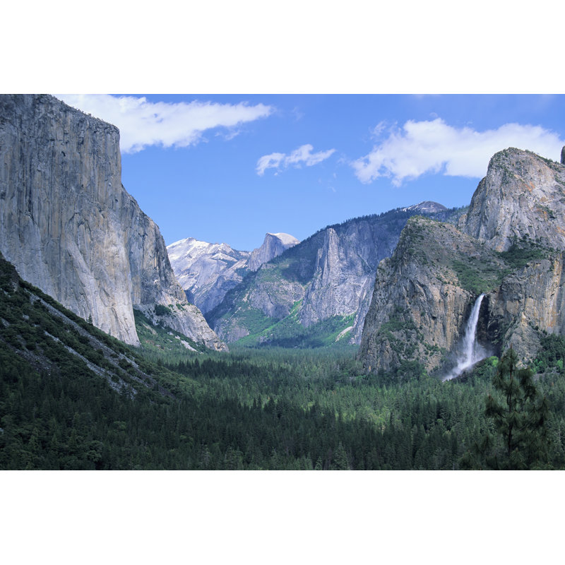 Clear Blue Sky - Wrapped Canvas Print, 20cm H x 30cm W x 3.8cm D