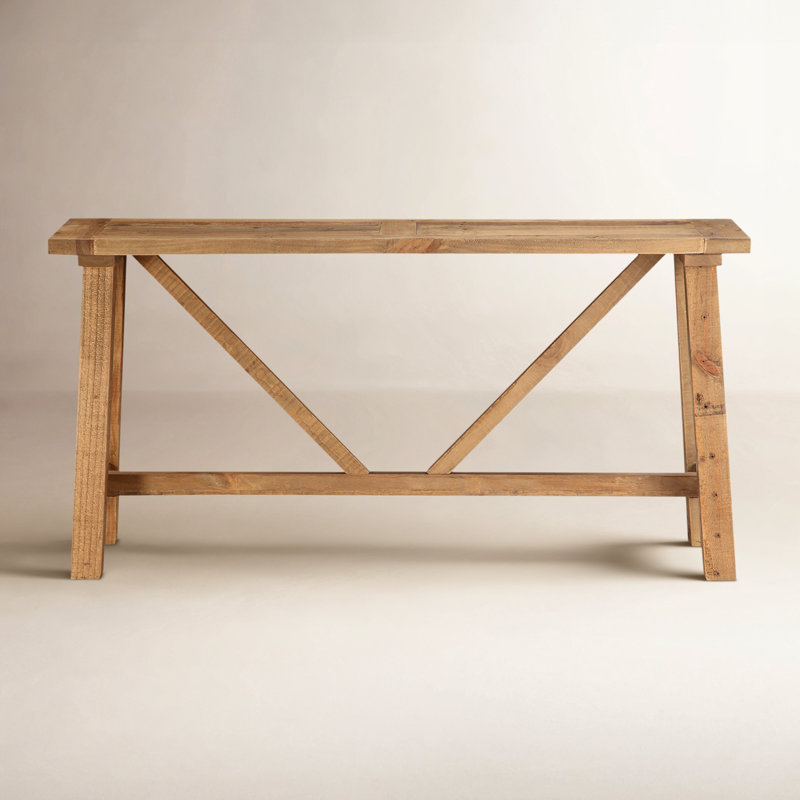 Bentwood 59'' Solid Wood Console Table