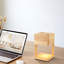 Lampe de table en bois 10,11 po H