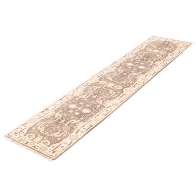 Tapis gris Royal Oushak 2 pi 7 po x 12 pi 1 po