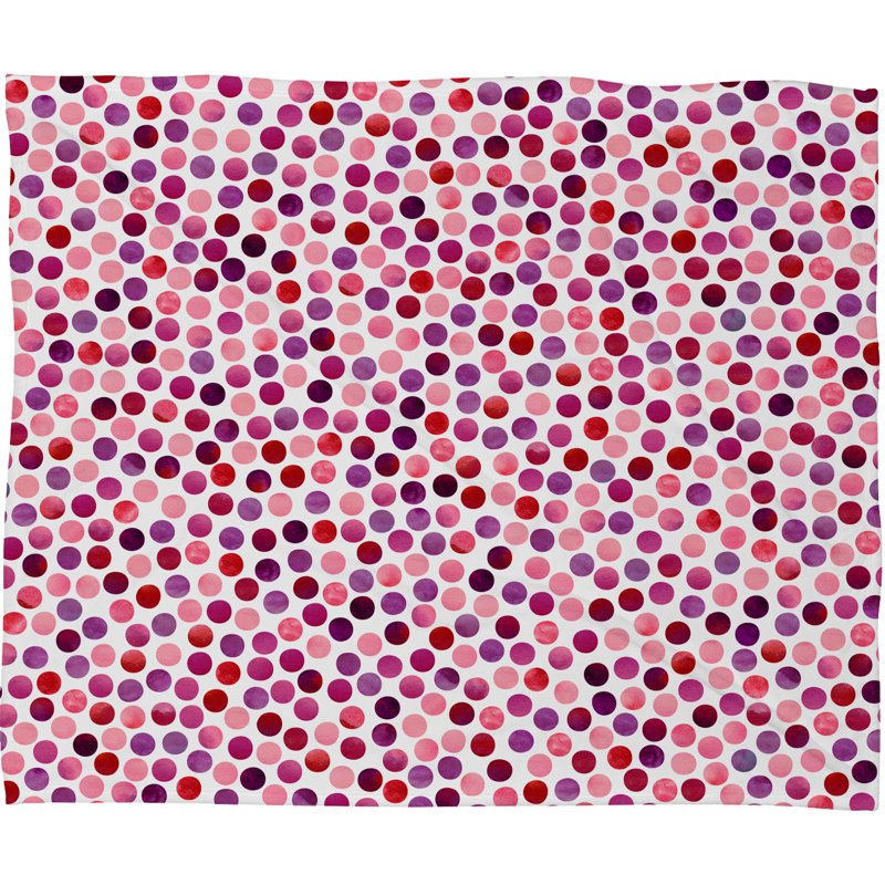 Garima Dhawan Dots Throw Blanket, Large
