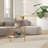 Bupe Glass Top Single Coffee Table-1352929651-1407476693
