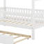 Lit maison avec lit gigogne-818125587