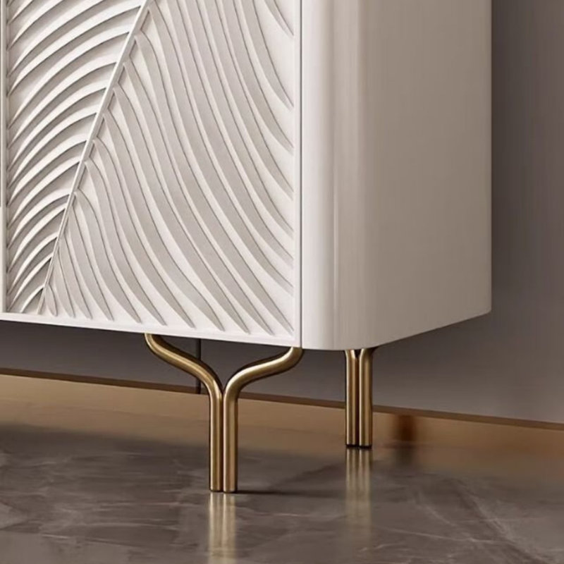 Buffet lumineux de luxe haut de gamme, Blanc