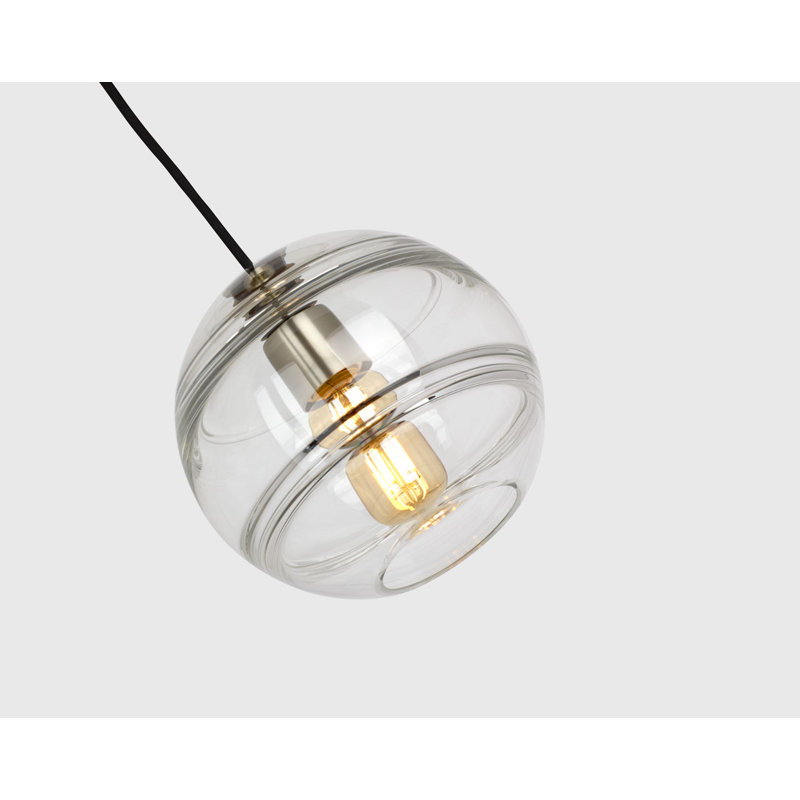 Sedona 1 - Light Pendant, No, Clear, Aged Brass