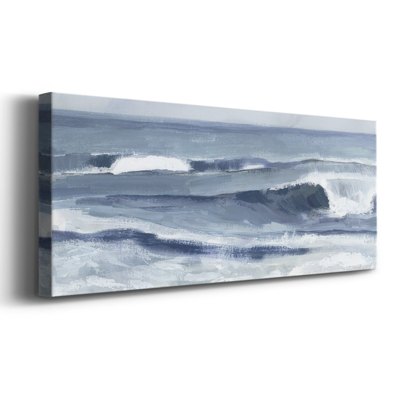 «Surf Spray I» sur toile, H 12 po x l 30 po x P 1,5 po
