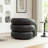 Coyle Artificial Leather Swivel Barrel Chair-1610020305