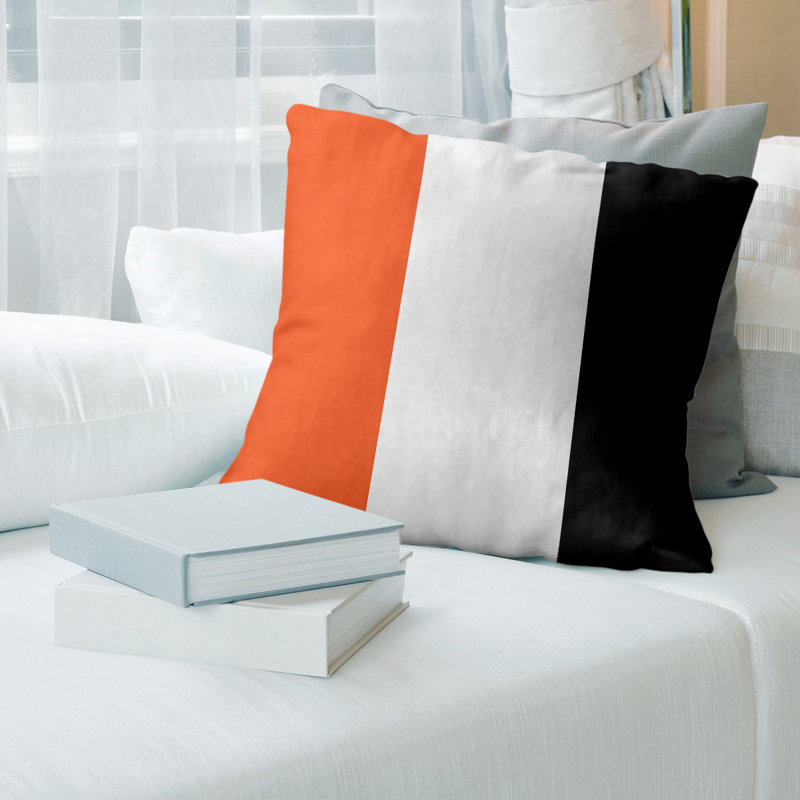 Housse de coussin, Blanc, 16 po x 16 po, Polyester sergé