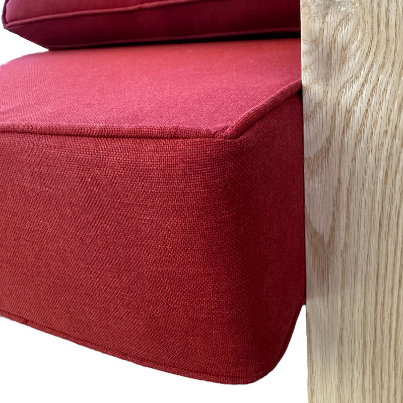 Méridienne d'extérieur en bois Keeshaun