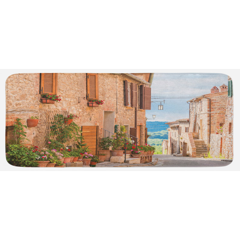 Tapis de cuisine méditerranéen