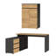 Lissabon 2 Piece Desk Office Set