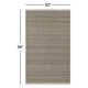 Cassandra Handmadewoven Area Rug in Gray