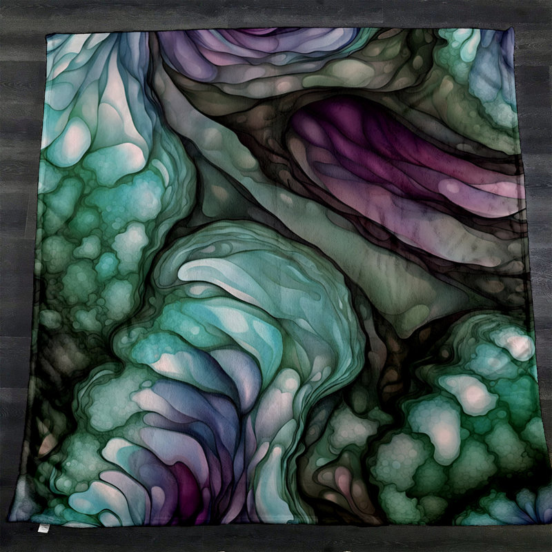 Throw Blanket, 51" W x 60" L