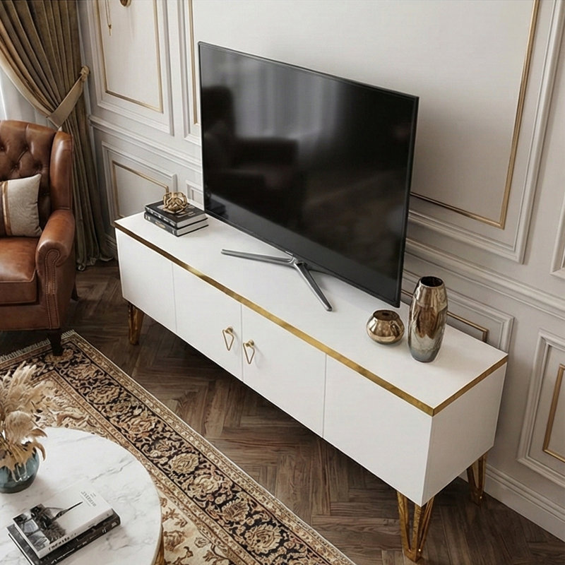 Meuble télé de luxe pour téléviseur de 65 po ou moins