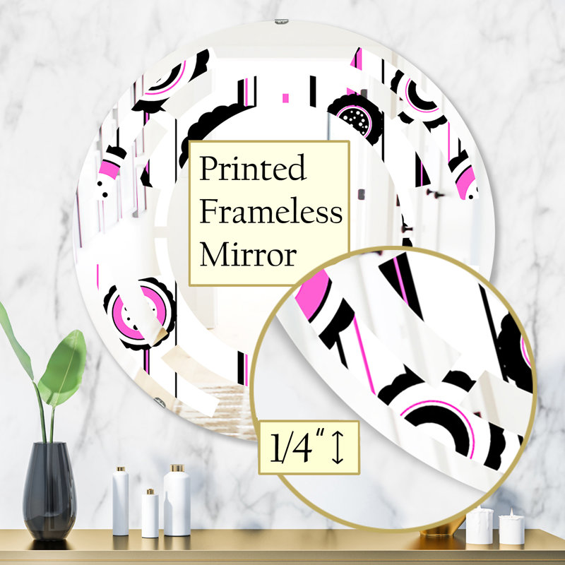 Miroir mural sans cadre Space I, H 31,5 po x l po
