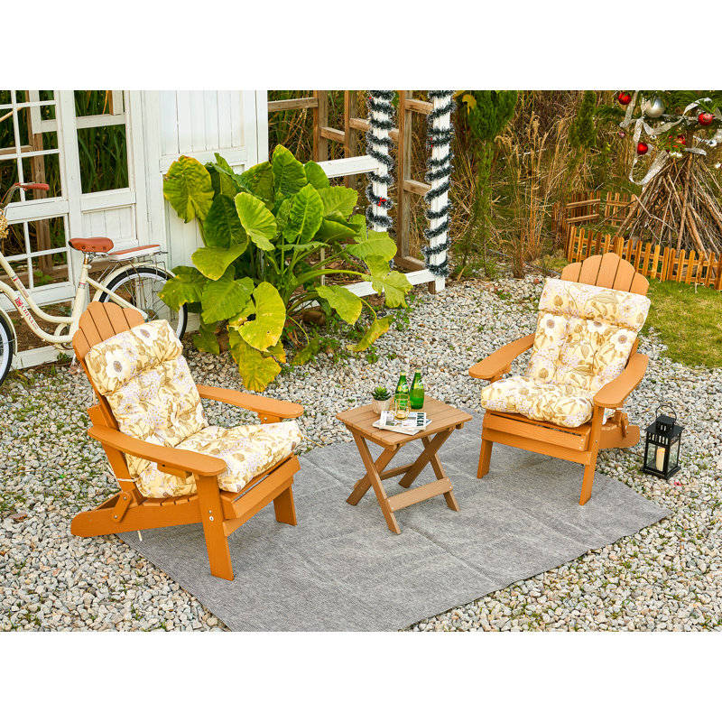 Outdoor 4'' Seat / Back Cushion, Beige