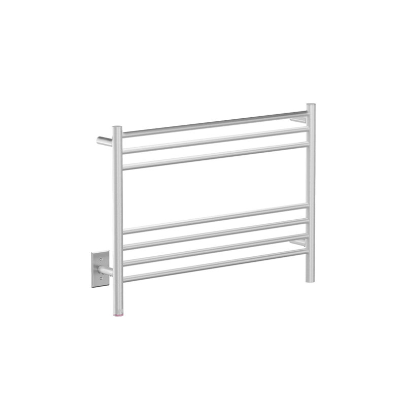 Porte-serviettes mural naturel chauffant 32,375 ", Acier inoxydable brossé