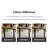 Solid Red Oak Dining Table with Fine Features.-1263892075